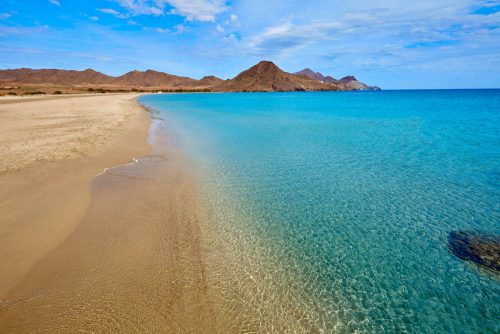 Almería Playa de los Genoveses - beach - Genoveses Strand in Níjar