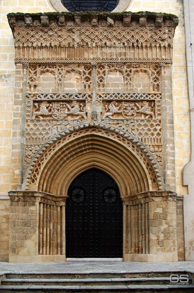 Sanlúcar, Parroquia Nuestra Señora de la O, church, Portal der Kirche Nuestra Señora de la O